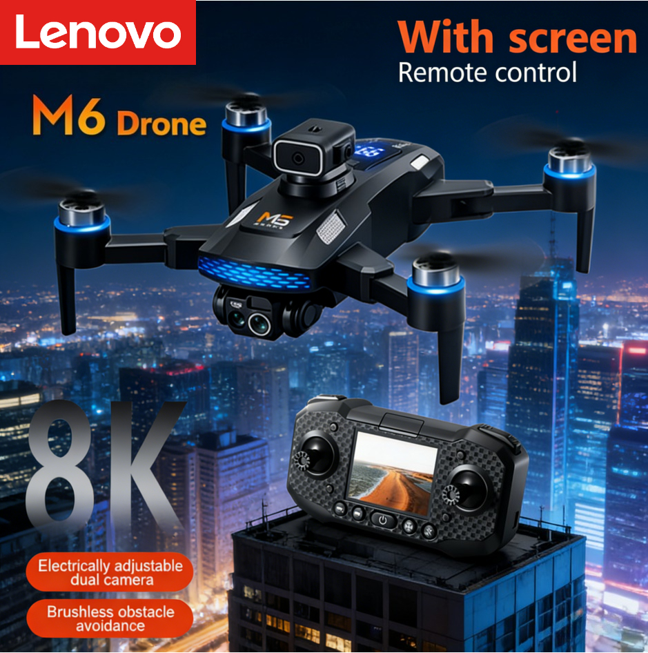 Fpv Drone Camera - Lenovo M6 Drone 8K Professional HD