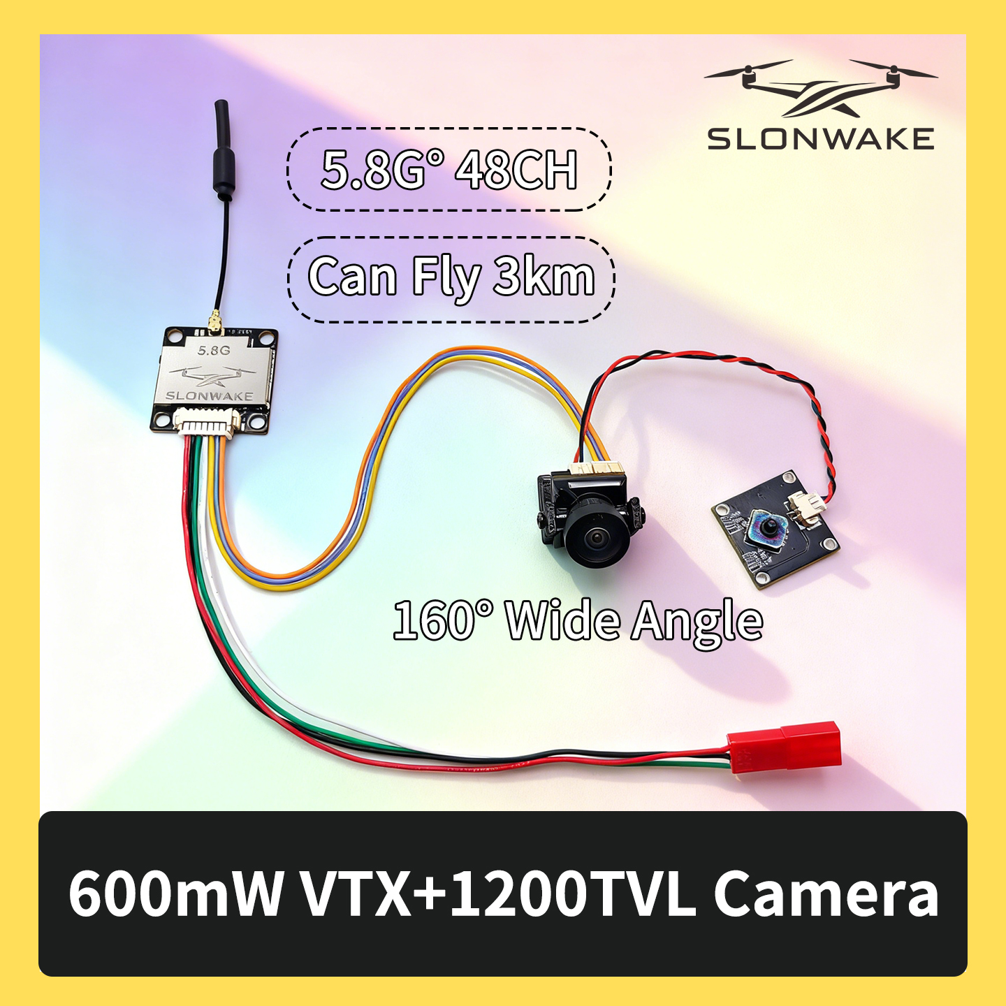 SLONWAKE 5.8G 600mW 7-24V FPV  – обзор и цена Fpv Drone Vtx