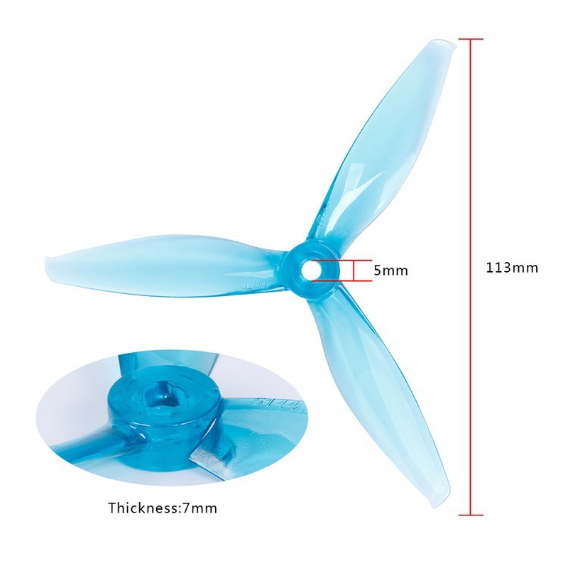 GEMFAN Freestyle 5144 5.1 Inch – обзор и цена Fpv Drone Propeller