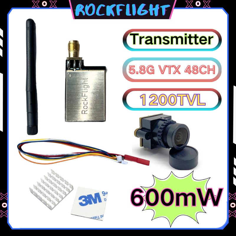 5.8GHz 48CH launcher 600mW Vid – обзор и цена Fpv Drone Vtx