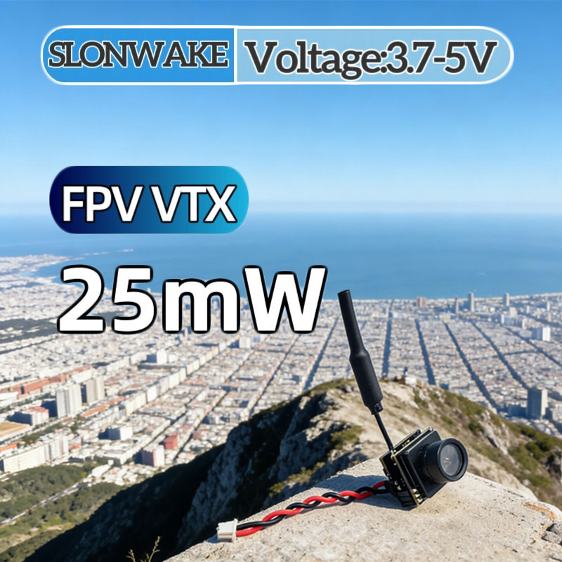SLONWAKE FPV 25mW power simula – обзор и цена Fpv Drone Vtx