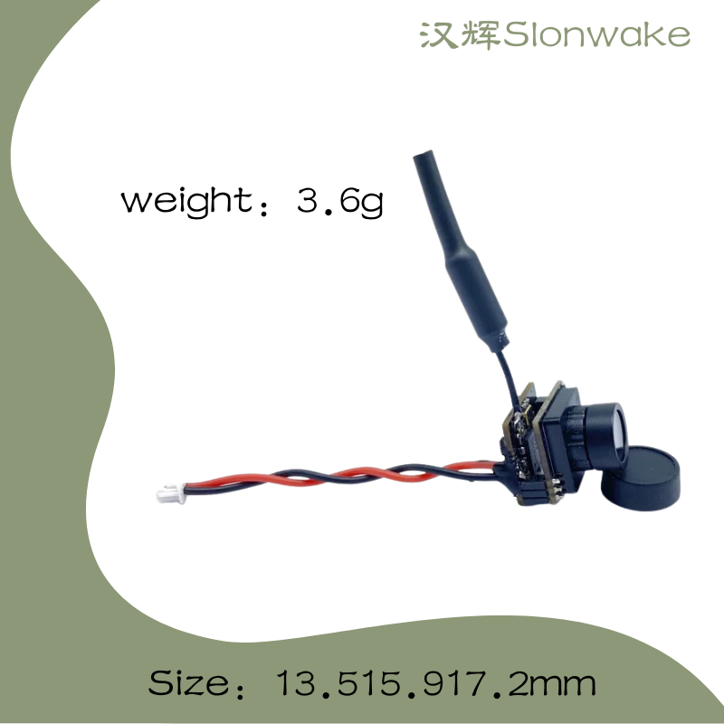 Slonwake 5.8G 48CH 25mW FPV VT – обзор и цена Fpv Drone Camera