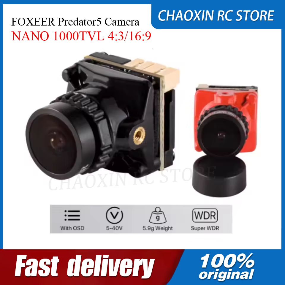 FOXEER Predator5 Camera NANO 1 – обзор и цена Fpv Drone Camera