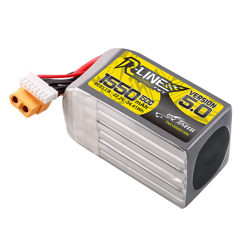 TATTU-R-LINE 5.0 22.2V 1550mAh – обзор и цена Fpv Drone Battery