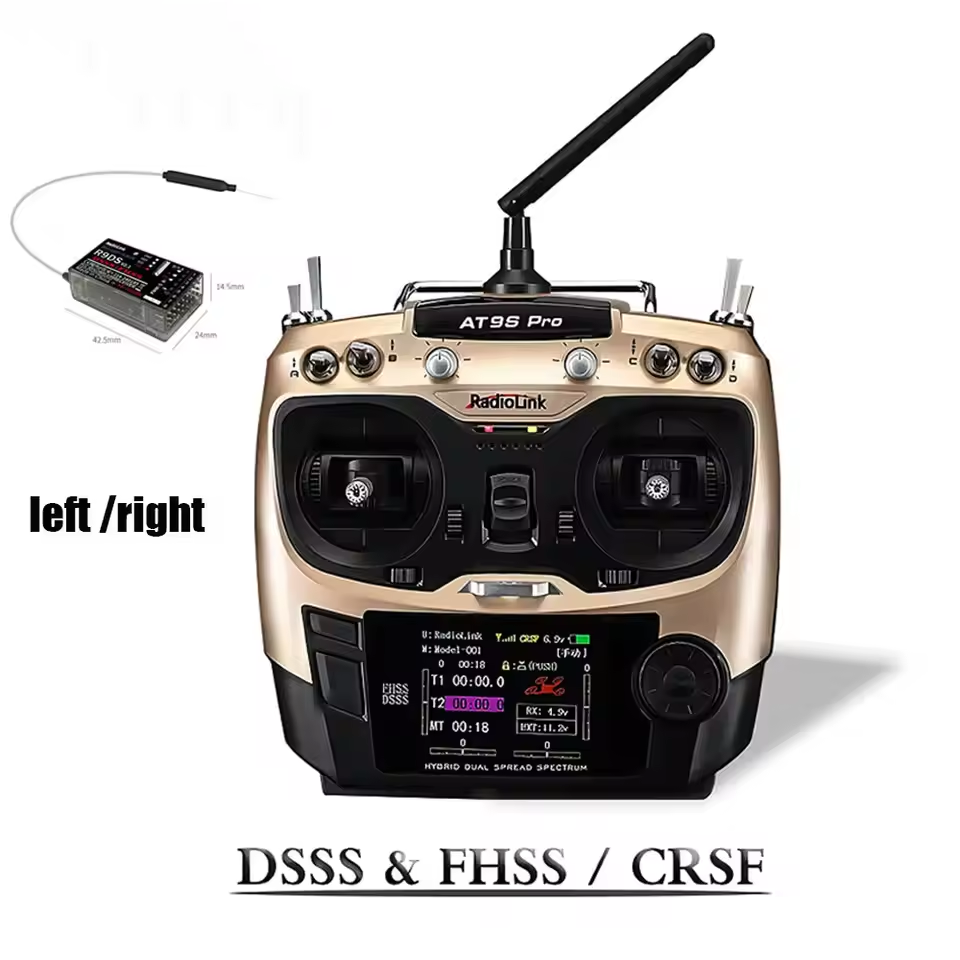 Radiolink AT9SPro 12CH 2.4G DS – обзор и цена Fpv Drone Receiver