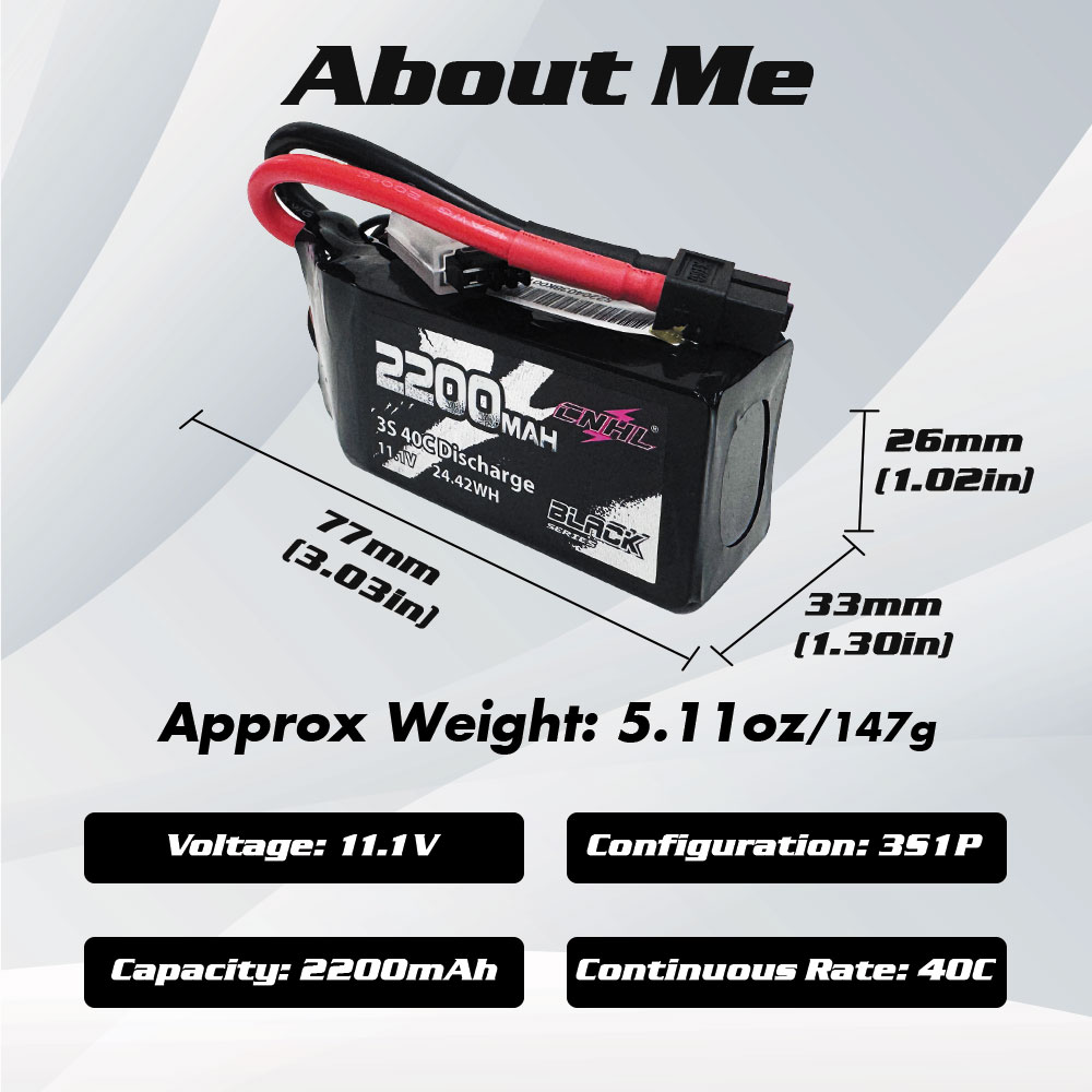 2pcs CNHL 3S Lipo Battery 40C  – обзор и цена Fpv Drone Receiver