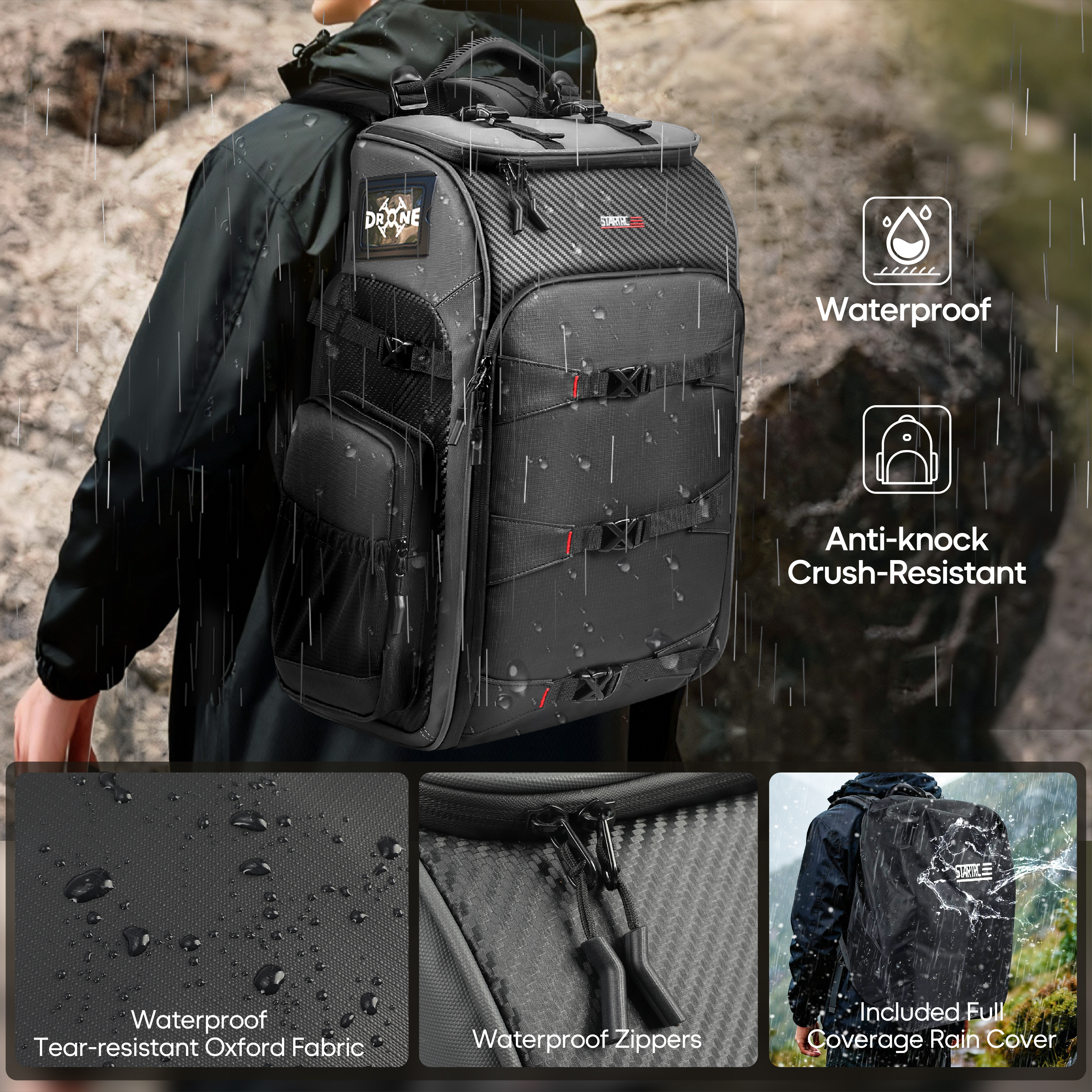 FPV Drone Backpack 40L Profess – обзор и цена Fpv Drone Bag