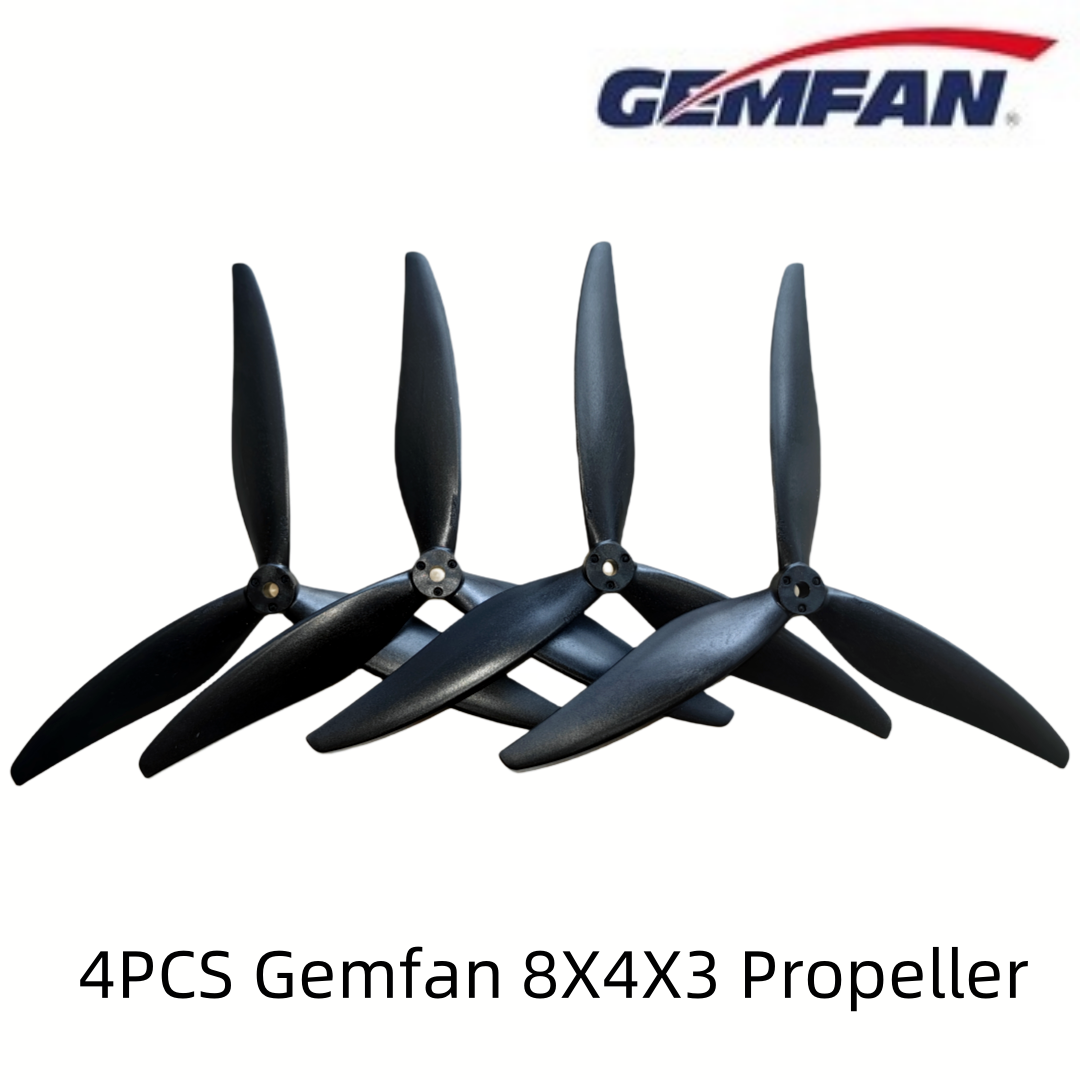 4PCS Gemfan 8040 8X4X3 3-Blade – обзор и цена Fpv Drone Propeller