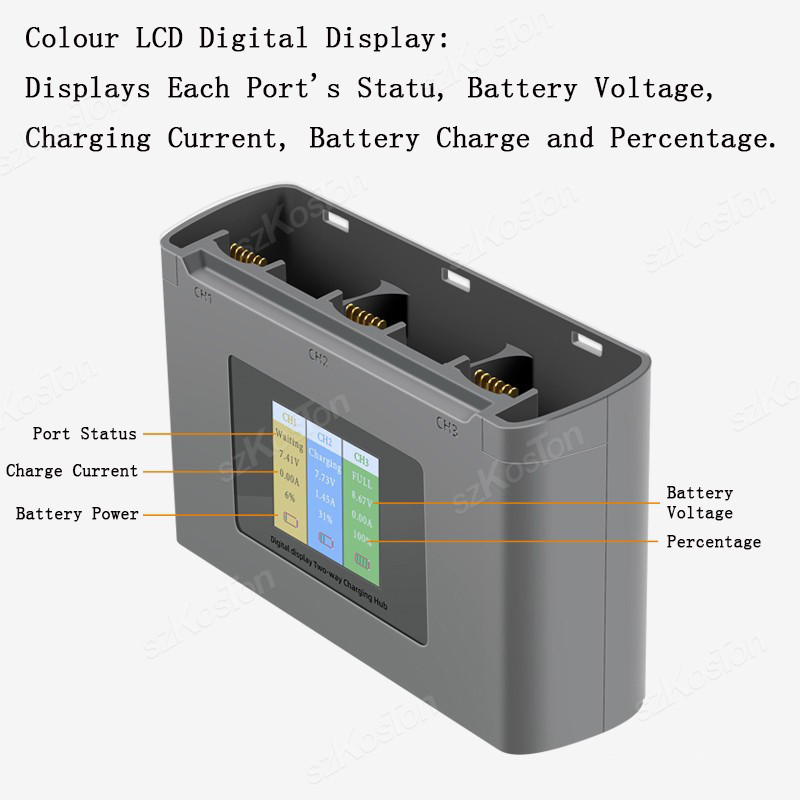 For DJI Mavic Mini 2/SE Mini 4 – обзор и цена Fpv Drone Charger