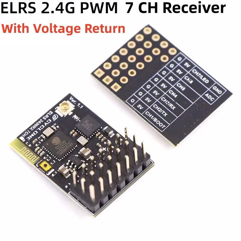 ELRS 2.4G PWM 7CH 6CH CRSF Rec – обзор и цена Fpv Drone Antenna