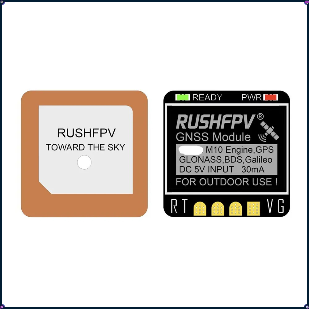 1-4Pcs RUSHFPV MINI M10 GPS Mo – обзор и цена Fpv Drone Antenna