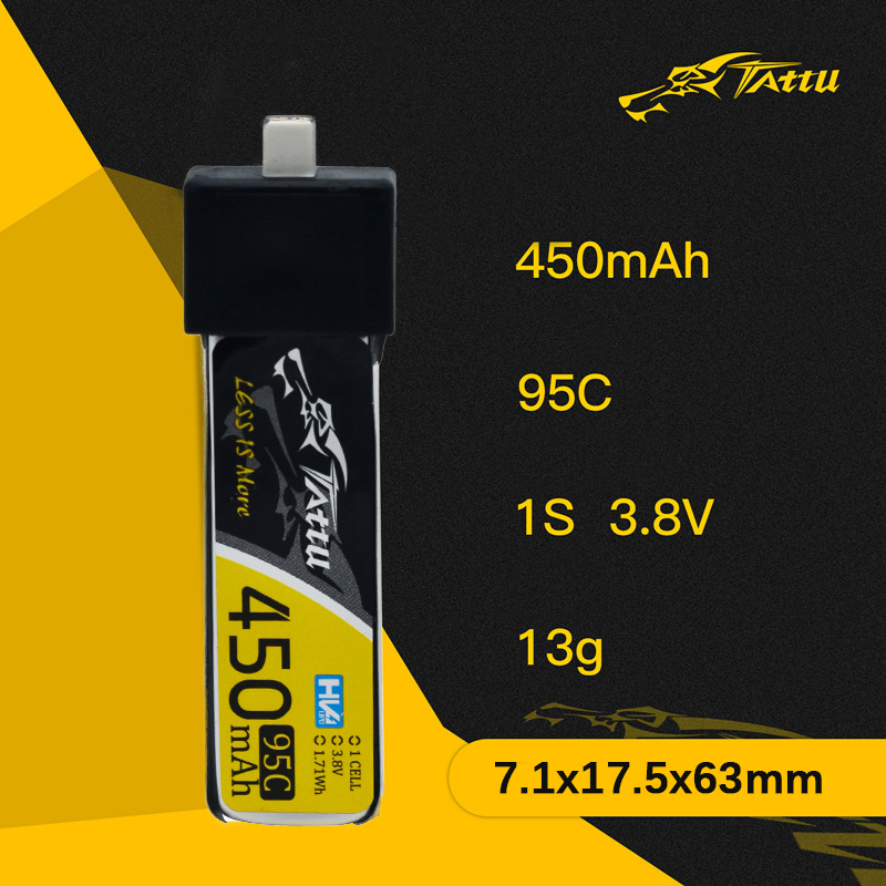 3Pcs NEW TATTU 450/500/550mAh  – обзор и цена Fpv Drone Battery