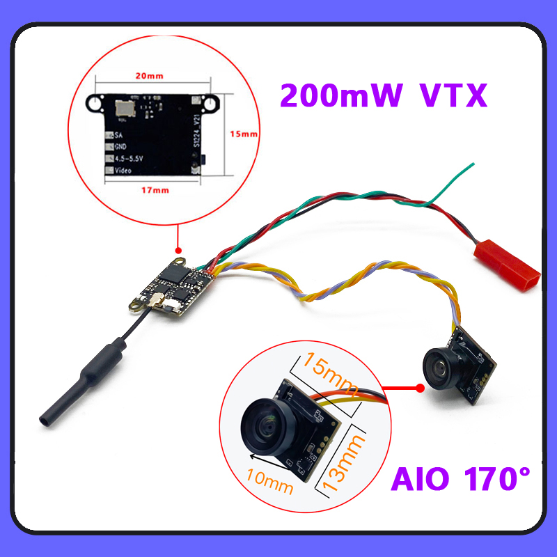 SLONWAKE 5.8G 1200TVL FPV Came – обзор и цена Fpv Drone Camera