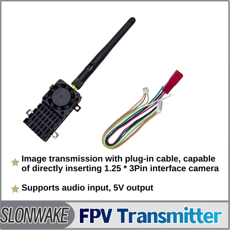 SLONWAKE 5.8G 3000mW Simulatio – обзор и цена Fpv Drone Vtx