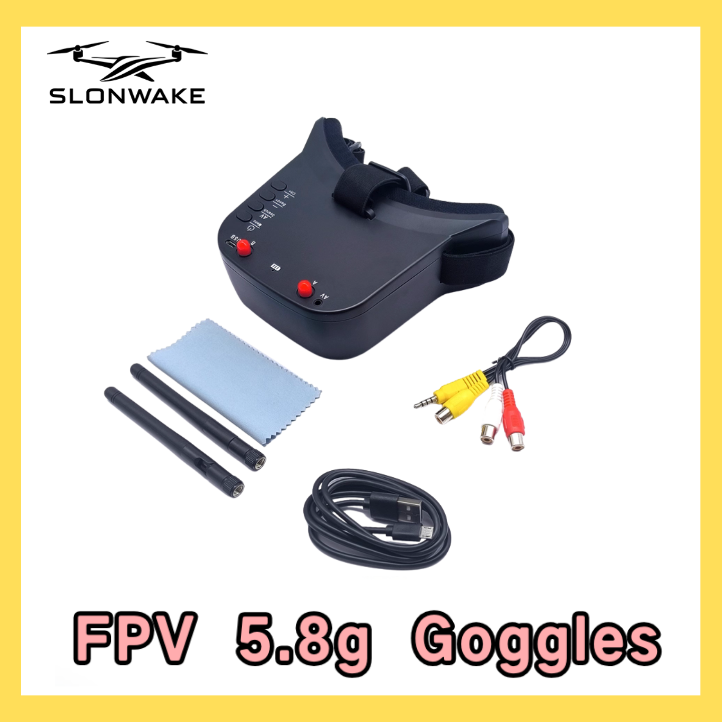 SLONWAKE 5.8G 48CH FPV 400mw V – обзор и цена Fpv Drone Vtx
