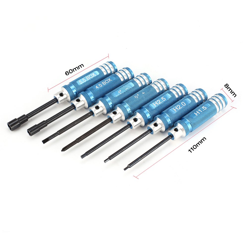 YSIDO 7Pcs 1.5 2.0 2.5mm Hex S – обзор и цена Fpv Drone Tool Kit