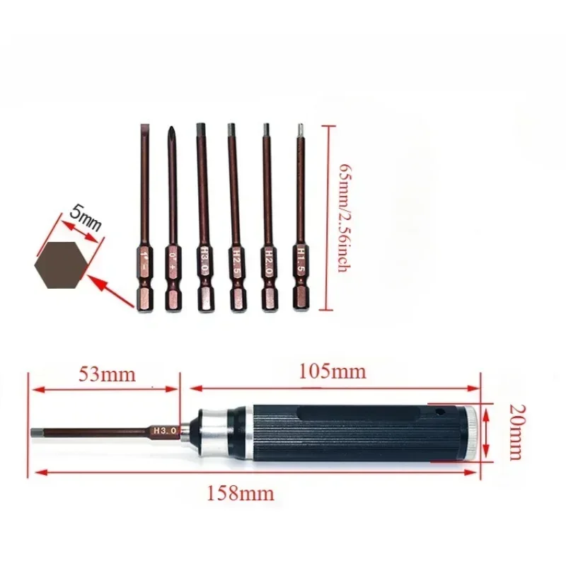 6 in 1 Screwdrivers Repair Too – обзор и цена Fpv Drone Tool Kit